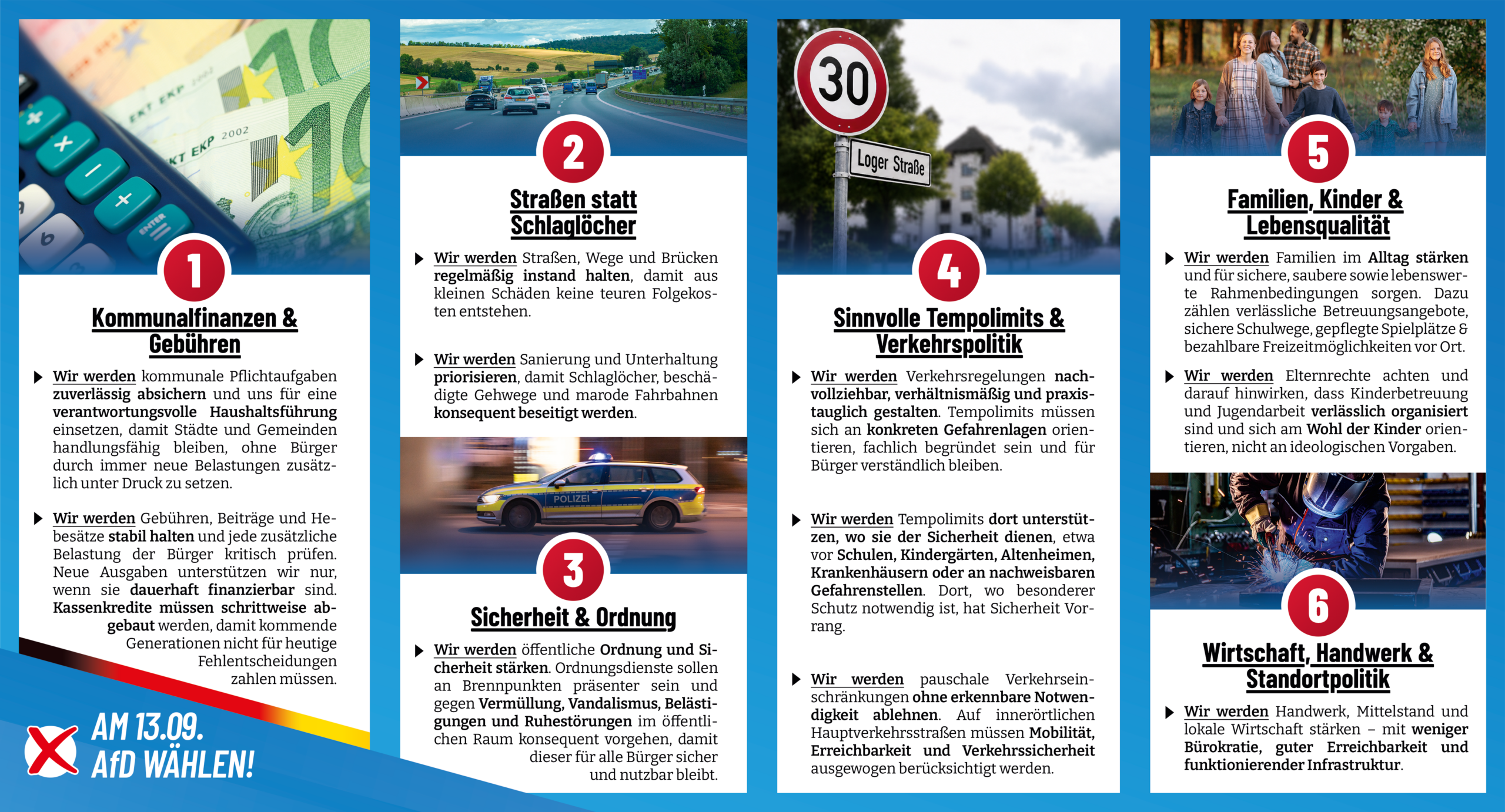 AfD Osterholz-Verden - 10 Punkte Programm Kommunalwahl 2026 AfD Osterholz-Verden - 10 Punkte Programm Kommunalwahl 2026